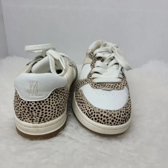 Madewell Court Sneakers in Spotted Calf Hair MD783 Womens Sneaker Shoes Size 6