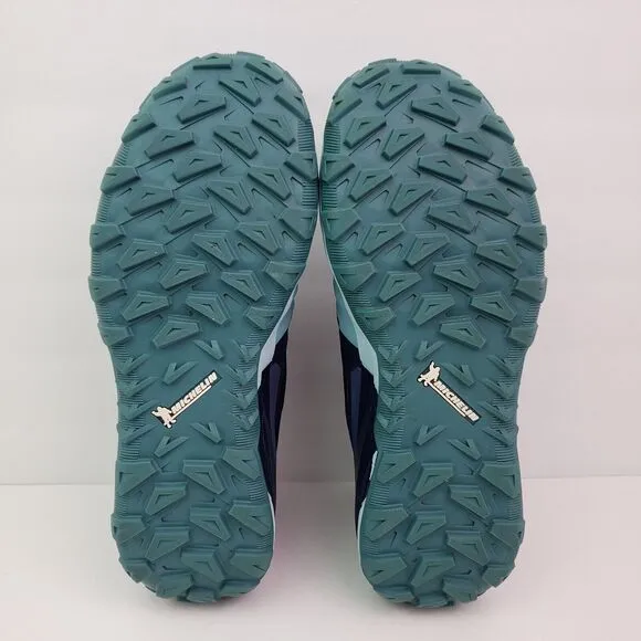 Mammut Saentis Knit Low Womens Size 7 Blue Outdoors Trail Hiking Sneaker Shoes