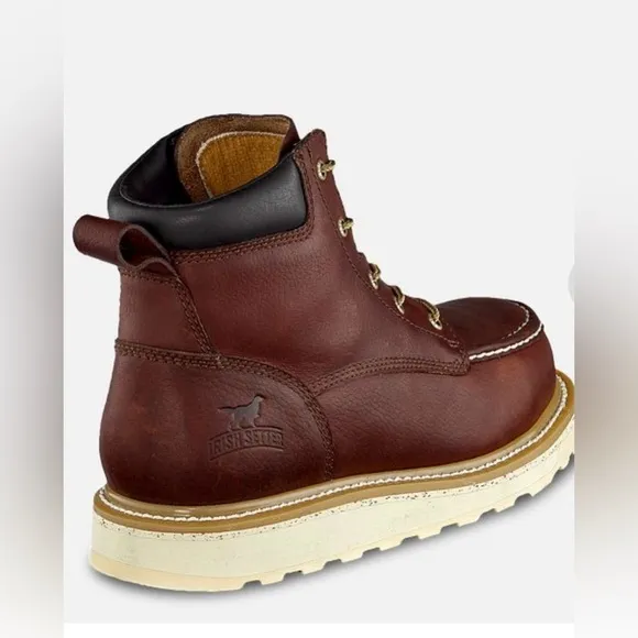 Men’s 11-11.5 Irish Setter Red Wing Shoes ASHBY 6” Leather Safety Toe Boot 83606