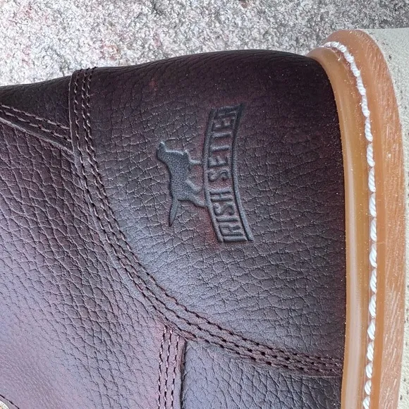 Men’s 11-11.5 Irish Setter Red Wing Shoes ASHBY 6” Leather Safety Toe Boot 83606
