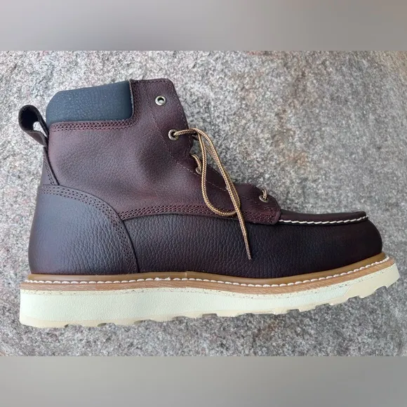 Men’s 11-11.5 Irish Setter Red Wing Shoes ASHBY 6” Leather Safety Toe Boot 83606