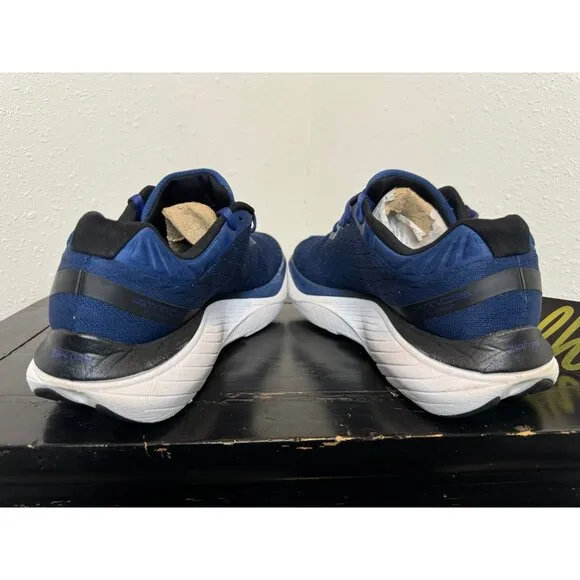 Mens 9 Topo Athletic Atmos Marina Blue White Athletic Road Running Shoes