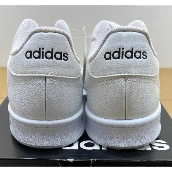 Men's Adidas Grand White Court Sneakers Athletic Shoes Size 7.5 M - EE7891 - NWD