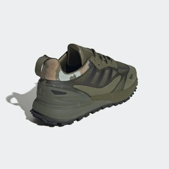 MEN'S Adidas Originals ZX 2K Boost 2.0 Trail Focus Olive Camo GZ7784