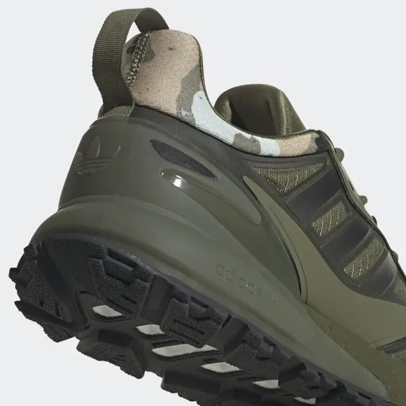 MEN'S Adidas Originals ZX 2K Boost 2.0 Trail Focus Olive Camo GZ7784
