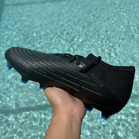 MEN'S Adidas Predator Edge .2 FG Soccer Cleats  Black GW2271