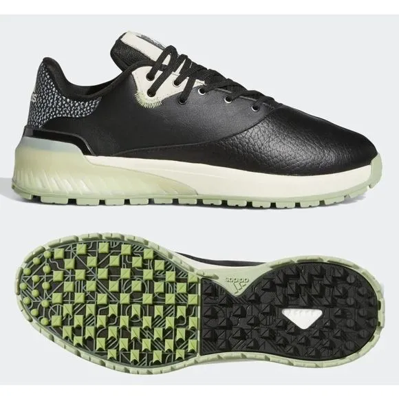MEN'S adidas Rebelcross Black Magic Lime Golf Shoes GV9772