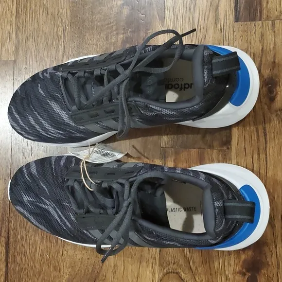 Mens Adidas TR21 Racer Carbon/Grey Four/Core Black size 9.5