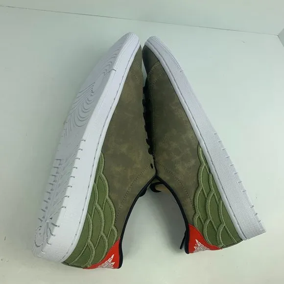 Men's Air Jordan 1 Centre Court Basketball Shoes, DJ2756 300 Multi Sizes OiGreen