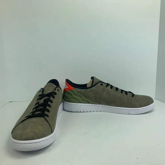 Men's Air Jordan 1 Centre Court Basketball Shoes, DJ2756 300 Multi Sizes OiGreen