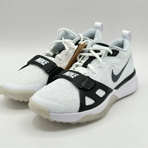 Men’s Nike Air Zoom Diamond Elite Turf Shoes White DZ0503-103 Size 10