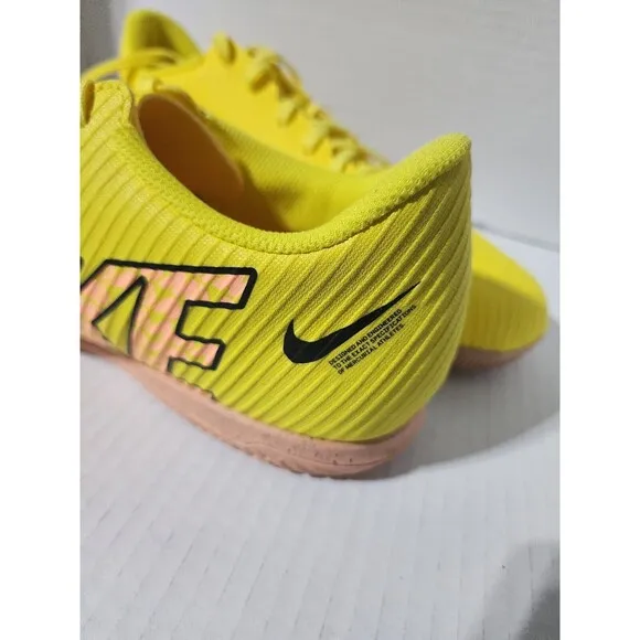 Men's Nike Mercurial Vapor 15 turf Soccer Shoes Size 7 Yellow indoor DJ5969-780