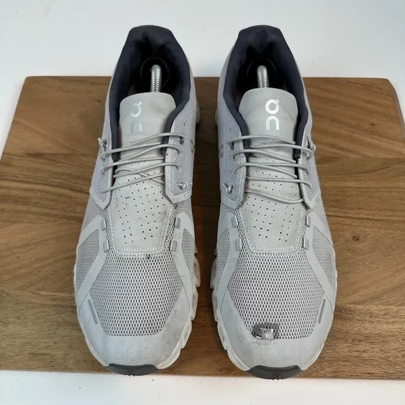 Mens On Cloud 5 Gray Athletic Gym Road Running Sneakers Shoes Size 12 D GUC