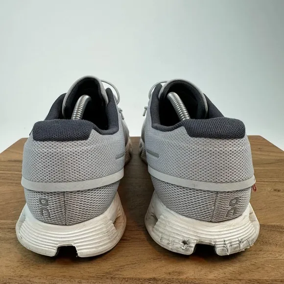 Mens On Cloud 5 Gray Athletic Gym Road Running Sneakers Shoes Size 12 D GUC