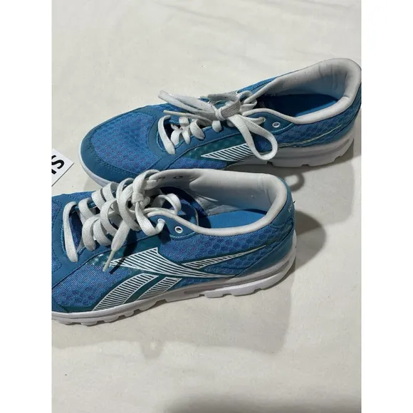 Men’s Reebok Size 10 Liquifect 180 Running Shoes Blue Lace Up Sneakers