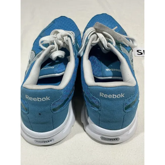 Men’s Reebok Size 10 Liquifect 180 Running Shoes Blue Lace Up Sneakers