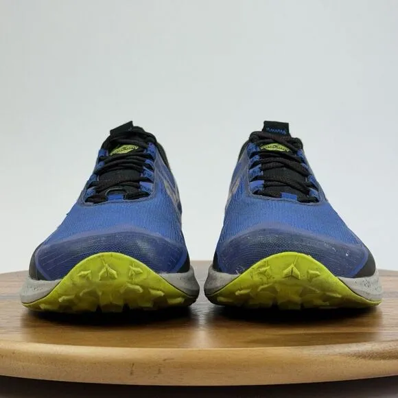 Mens Saucony Peregrine 12 Blue‎ Athletic Trail Running Sneakers Shoes Size 14 D
