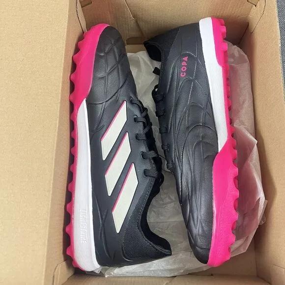 Men's Size 9 - Adidas Copa Pure.1 Indoor Soccer Turf Shoes Black Pink GY9077