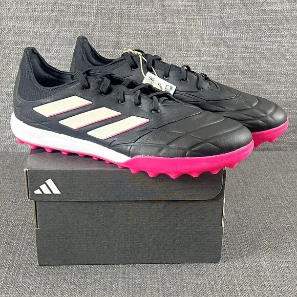 Men's Size 9 - Adidas Copa Pure.1 Indoor Soccer Turf Shoes Black Pink GY9077