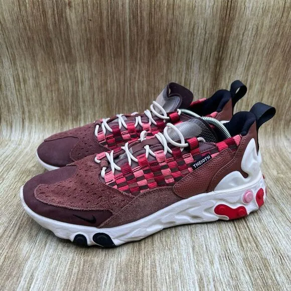 Men's Size 9 - Nike React Sertu Dark‎ Pony Clay Sneakers Shoes AT5301-200