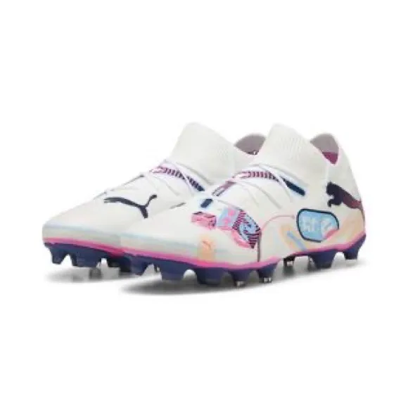 Mens Soccer cleats Shoes Puma Future 7 Match Volume Up FG size 8 worn one season
