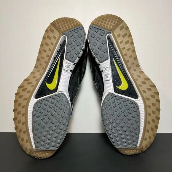Mens Vintage NIKE Air 7x7 Destroyer Preseason Black Turf Football Shoes / Size 8