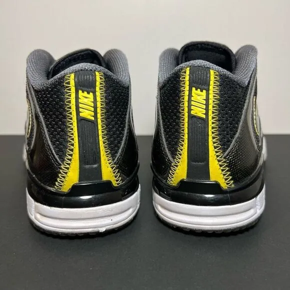 Mens Vintage NIKE Air 7x7 Destroyer Preseason Black Turf Football Shoes / Size 8