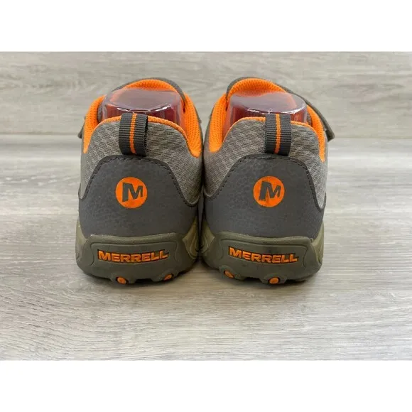 Merrell M-Trail Chaser MY57109 Kids Boys US 7M Gray Mesh Athletic Sneaker Shoes