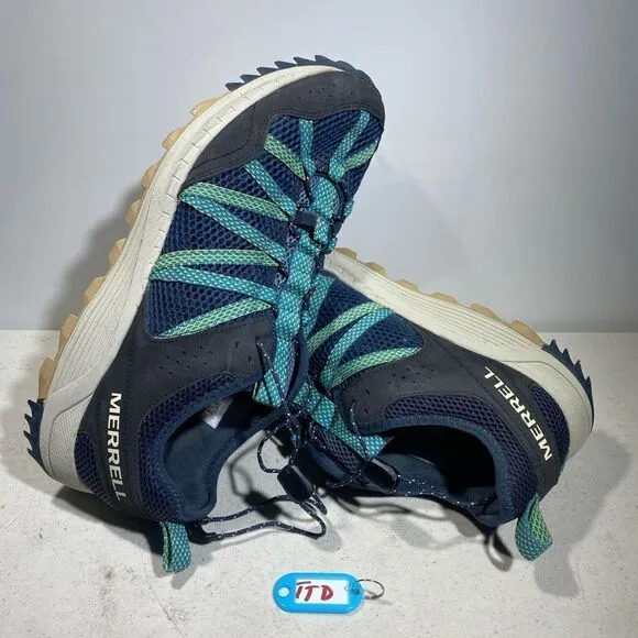 Merrell Wildwood Aerosport Navy Oyster  Trail Outdoors Water Shoes J067679 .10,5