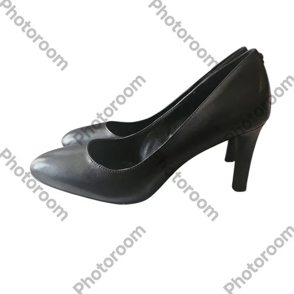 Michael Kors Chantal Flex Heels Pumps Black Women's Shoes Size 7.5