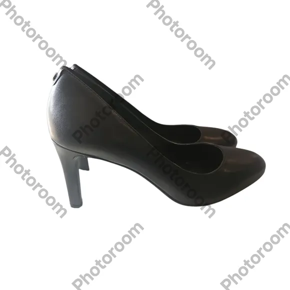 Michael Kors Chantal Flex Heels Pumps Black Women's Shoes Size 7.5