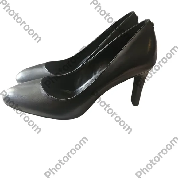 Michael Kors Chantal Flex Heels Pumps Black Women's Shoes Size 7.5