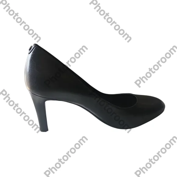 Michael Kors Chantal Flex Heels Pumps Black Women's Shoes Size 7.5