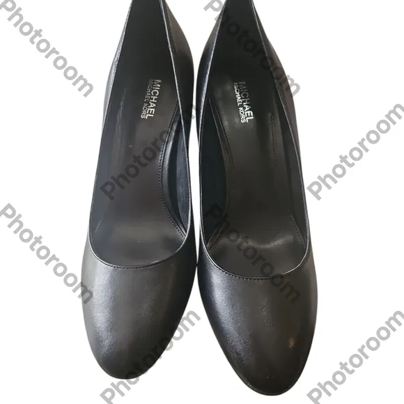 Michael Kors Chantal Flex Heels Pumps Black Women's Shoes Size 7.5