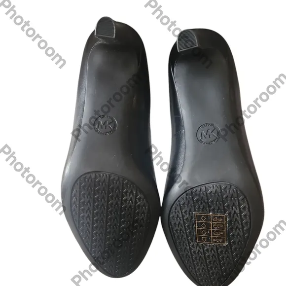 Michael Kors Chantal Flex Heels Pumps Black Women's Shoes Size 7.5