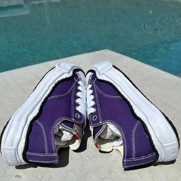 MIHARA YASUHIRO Peterson MMY Shoes Og Sole Canvas Low Violet Size 40