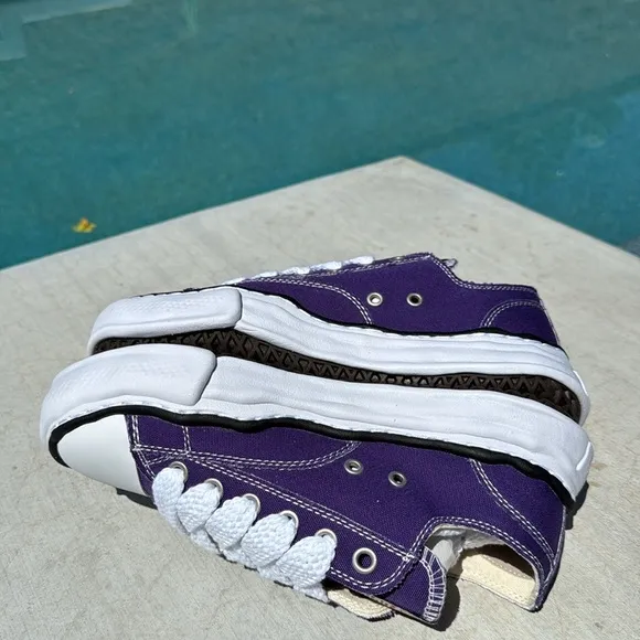 MIHARA YASUHIRO Peterson MMY Shoes Og Sole Canvas Low Violet Size 40