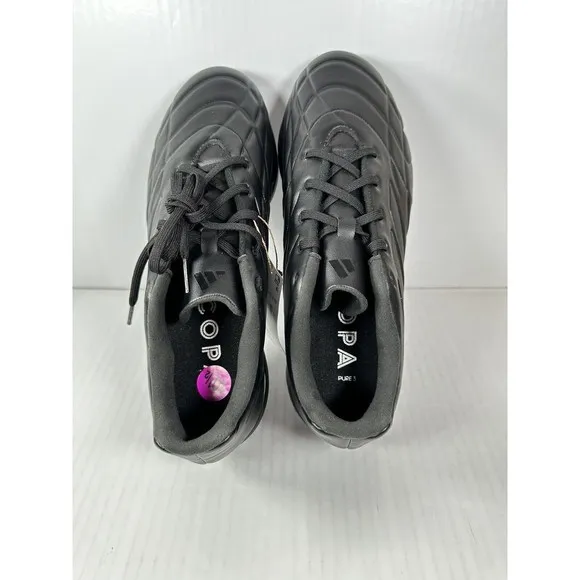 NEW Adidas Copa Pure.3 TF ID4321 Black Low Top Soccer Turf Size 10.5 ID4321