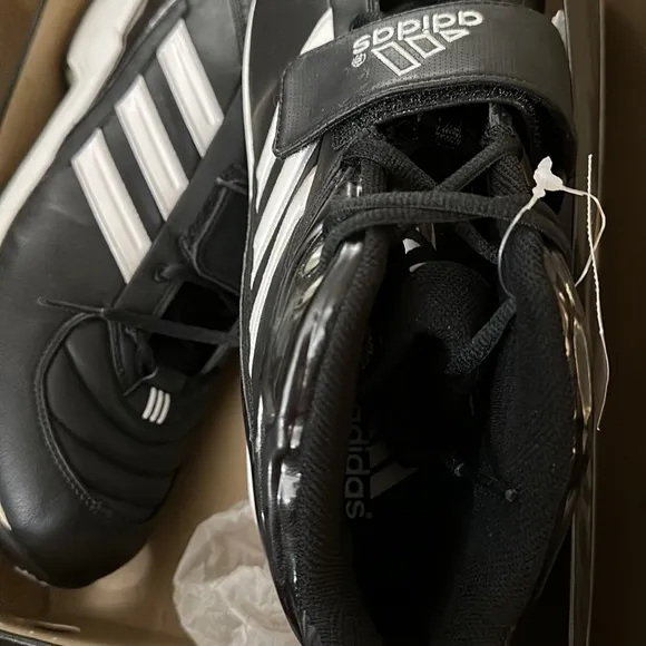 NEW Adidas Destroy MD Mid Black/White Mens
