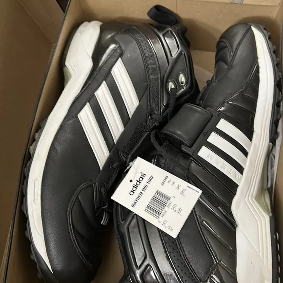NEW Adidas Destroy MD Mid Black/White Mens