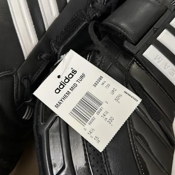 NEW Adidas Destroy MD Mid Black/White Mens