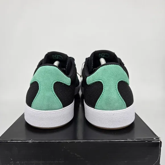 New adidas Nora 'Black Court Green' Men's Suede Shoes Size 10