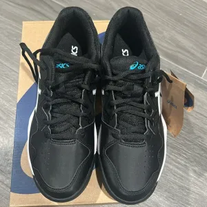 NEW ASICS Men's GEL-DEDICATE 7 CLAY Tennis Shoes 1041A224 SZ 7 Black/Island Blue