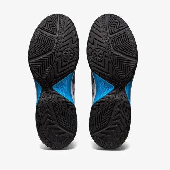 NEW ASICS Men's GEL-DEDICATE 7 CLAY Tennis Shoes 1041A224 SZ 7 Black/Island Blue