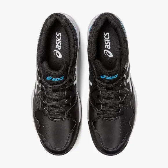 NEW ASICS Men's GEL-DEDICATE 7 CLAY Tennis Shoes 1041A224 SZ 7 Black/Island Blue