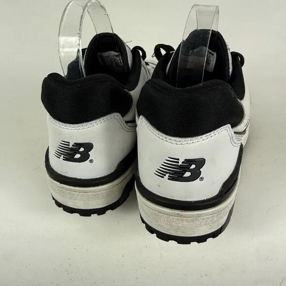 New Balance 550 Athletic Shoes Men's 10 White Lace Up Low Top Sneakers BB550HA1