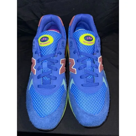 New Balance 580 MT580HSB Blue Multi-Color Gum Running‎ Shoes