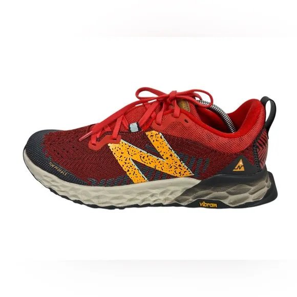 New Balance Fresh Foam MTHIERO6 Hierro V6 Trail Red Mens Size US 10.5 Orange