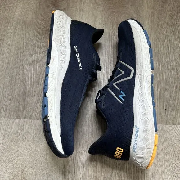 New Balance Fresh Foam X 880v13 Shoes Mens 11.5 Blue Road Running No Insoles