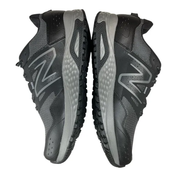 New Balance Men’s 410 V8 Trail Running Black Mesh Sneakers, Size 10M Extra Wide